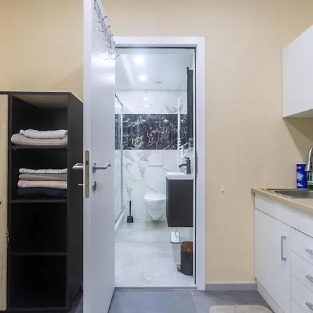 Rdc Climatise Kitchenette Dans La Chambre, Grande Salle De Bain Pivee, Arrivee Autonome Et Fenetre Sur Couloir